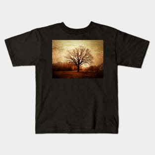 Winter Tree in Tooting Common Kids T-Shirt